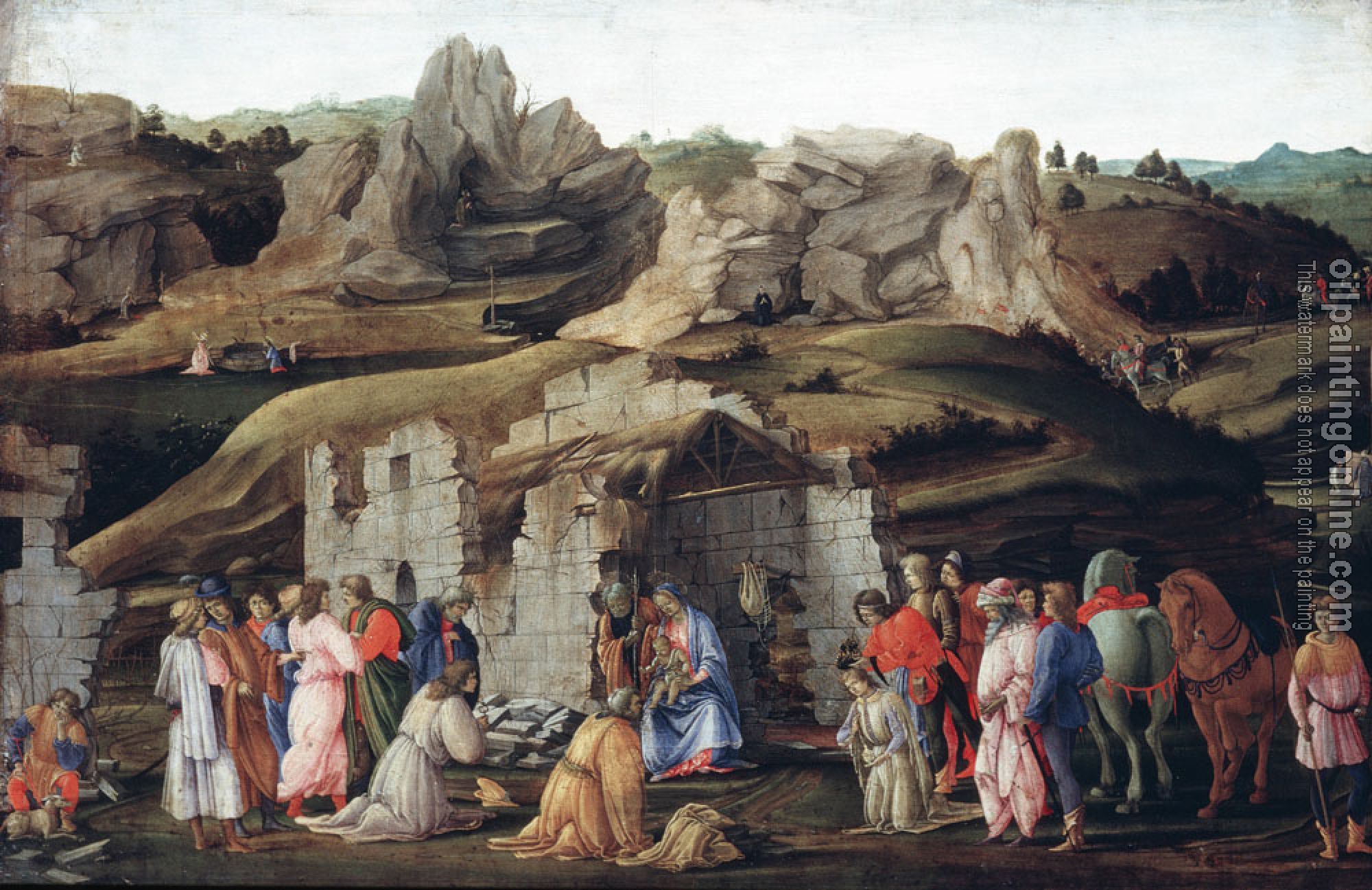 Lippi, Filippino - The Adoration of the Magi